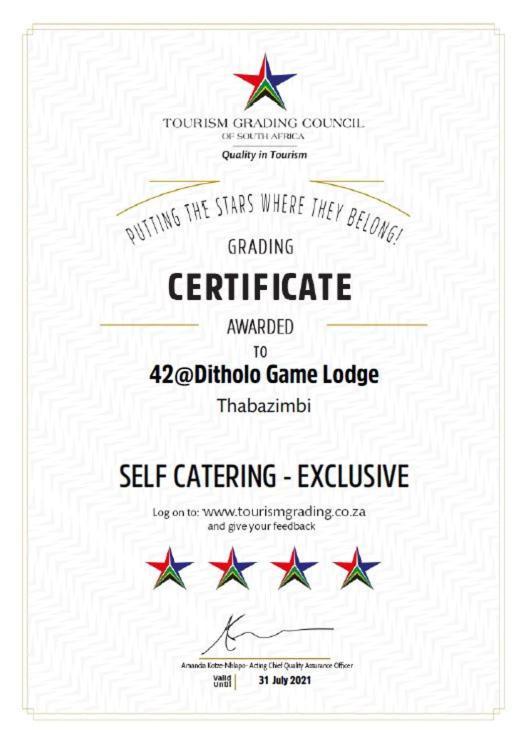 42@ Ditholo Game Lodge Thabazimbi Bagian luar foto